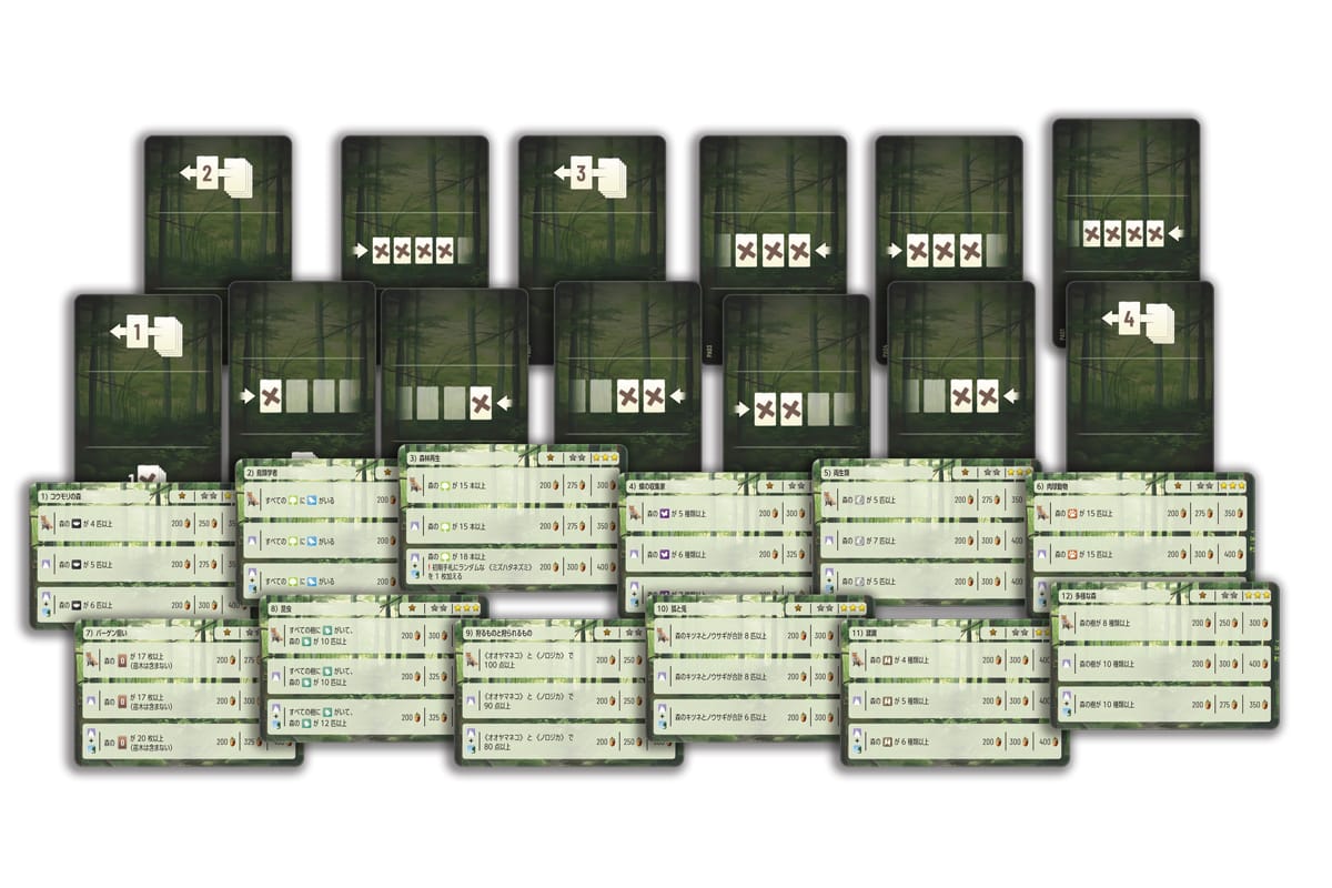 フォレストシャッフル 実地調査の追加要素 新要素