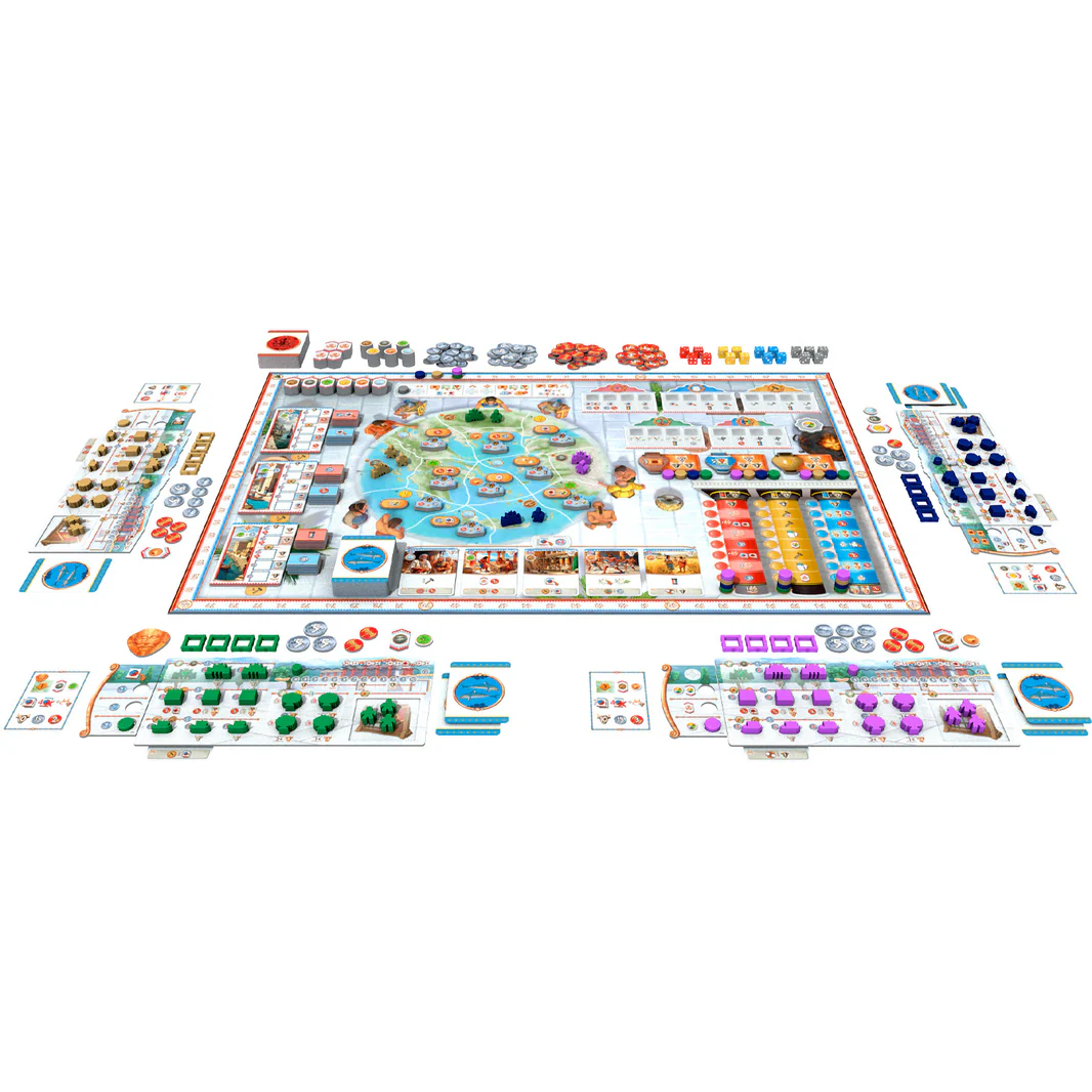 ボードゲームの内容物