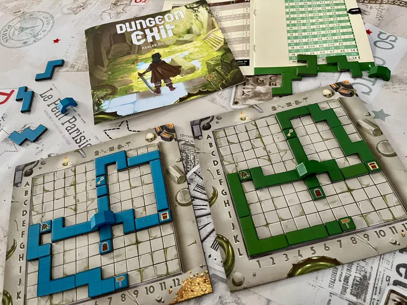 ボードゲームの内容物