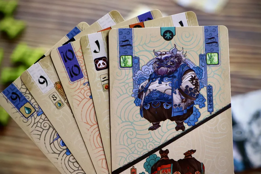 パンダスピンのカード・面白い