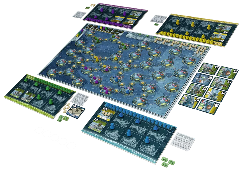 電力会社 アウトポストのゲーム全体構成