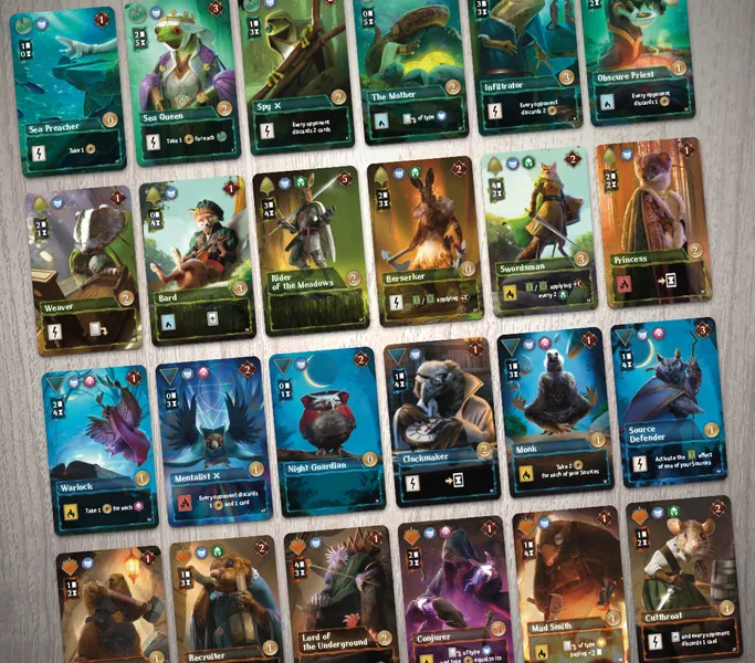 エコーズ オブ タイムのフェローシップカード一覧とカード効果のバリエーション