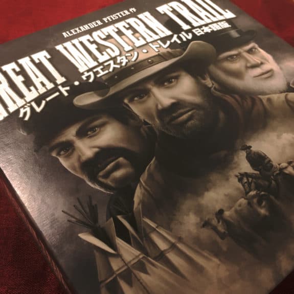グレート・ウエスタン・トレイル 日本語版のボックスアート