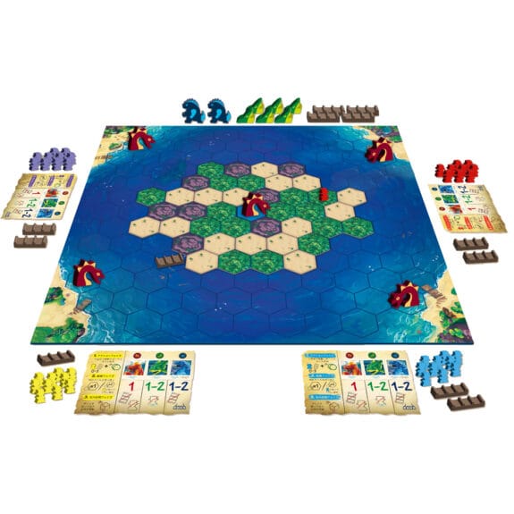 ボードゲーム「アイランド」の内容物