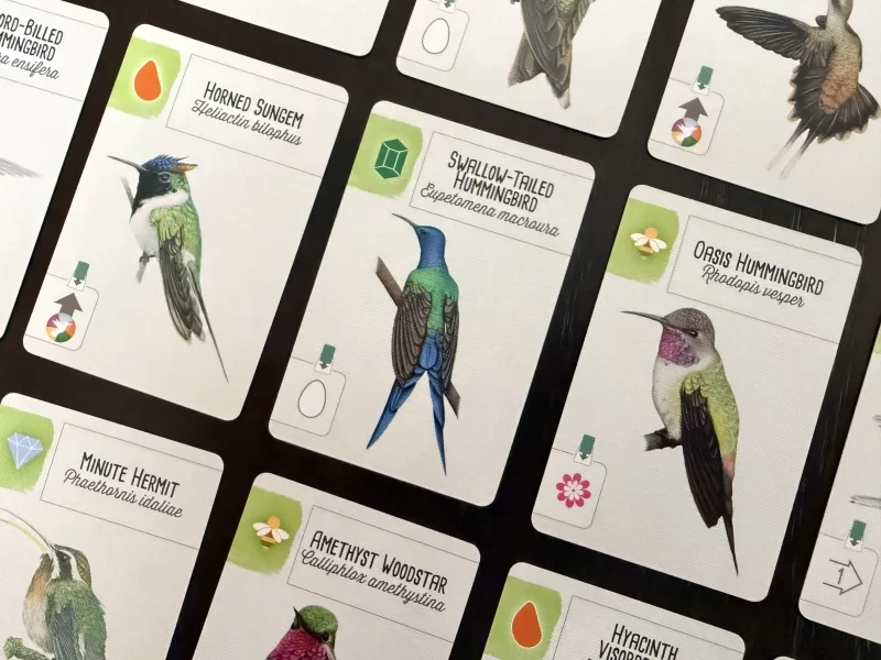 ウイングスパン 拡張 中南米の翼のハチドリカード